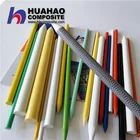 Grp glass fiber tree stakes pole 1/4",3/8",1/2",5/8",11/16",3/4",7/8",1" for tree nursery plant support