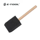 kids' Toy Black Foam Roller with Wooden Handle