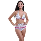 New hot selling high waist lace bikini tassel mesh swimsuit women wholesale swimwear women sexy bikini