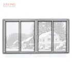 sliding door patio door tempered glass aluminium alloy thermally broken horizontal opening residential