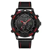GOLDEN HOURS GH113 Outdoor Sport Watch Men Digital Dual Time Clock Alarm Calendar Multifunction Chic Oversize LED Wrist Watches