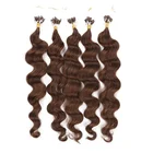 Hot Sale Top Quality Lashes 100% Raw Indian Remy Human Hair Extension Micro Loop Ring Hair Extensions