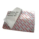 custom printed colored backed laminated insulated food packaging sandwich wrap aluminium foil paper