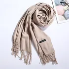 Max fashion bufandas cashmere winter custom scarf hijab ladies blank scarves for printing