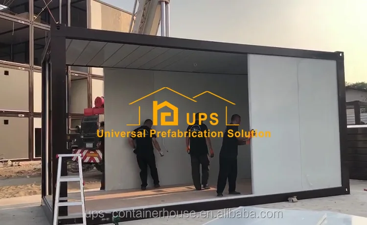 2020 ups eco house model building prefabricated houses chinese