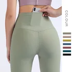 2020 wholesale sexy custom tight leggings high waist women high elastic lululemon quality yoga pants align
