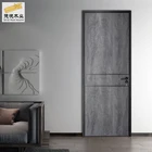 frameless light extravagant soild wooden door room door new-designed wooden door