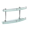 Wall Mount Glass Shelves,bathroom Shelves Glass,bath Accessories Stainless Steel and Zinc Alloy Shelf Glass