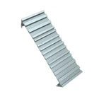 Customized powder coated aluminum profile window and door for led lighting