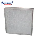 Aluminum Foil High Temp Hepa Filter Glass Fiber / Separator Air Filter