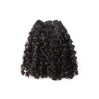 Toocci Vrigian Cuticle Aligned Double Drawn Human Hair Brazilian Hair Pixie Curly Double Drawn Raw Virgin Hair
