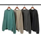 New 2020 New Fashion Thicker Cotton Streetwear Retro Hoodie Sweatshirt Washed Vintage Pullover Sweater