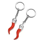 Attractive Style Cheap Wholesale Tourist Souvenir Keychains, Adjustment Chili Keychain