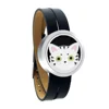 /product-detail/alibaba-gold-supplier-stainless-steel-lovely-cat-enamel-silver-locket-leather-cuff-essential-oil-diffuser-bracelet-62401768827.html