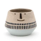 Decoration New Products Technology Ceramic Flower Succulent Pots For Home Decoration