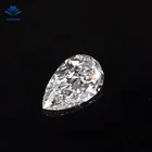 Pear Diamond CRYSDIAM Pear Cut SI2 Lab Grown Diamond Cvd Diamond Jewelry Crystal Diamond Stone