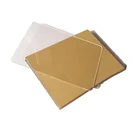 Cast clear acrylic sheet laser cut with high quality