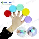 3W LED mini portable Cordless chargeable UV led rotate nail curing lamp dryer for gel polish