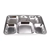 /product-detail/stainless-steel-divided-lunch-food-serving-bento-box-tray-restaurant-canteen-tableware-rectangular-camping-hiking-62241483176.html