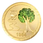 Coin Coin Us Coins New Style Seasons Design Custom Quicksand Coin Supplier Metal Glitter Liquid Coin For Souvenir