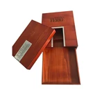 Wood Pine Gift Box Wooden Wine Custom Logo Special Lid Cover Pine Gift Box Luxury Wooden Box Gift Wooden Wine Gift Box