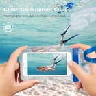 Universal clear waterproof peva pvc mobile phone bags cases
