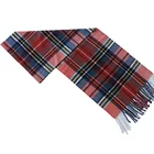100% Acrylic Fashion Plaid Scarf Shawl Winter Women Hijab