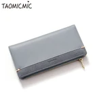 Long Wallet Long Hot Sale Fashion Cheap Colorful Card Holder Long PU Leather Ladies Clutch Women Wallet