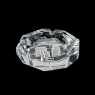 Natural Crystal Glass vessel Customisable patterns lucency high quality active demand Ashtray