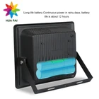 100 Watt 100 Watt Solar Led Flood Light HUAPAI High Lumen Ce Rohs 12 Volt 10 25 40 60 100 200 300 Watt Solar Led Flood Light