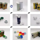 250ml 500ml Round oil can/metal tin olive oil packaging with flip top cap