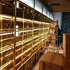 Aluminum Frames glass showcase for Product Display