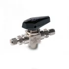Stainless Steel Trunnion Ball Valve/ High Pressure Femal Thread 6000PSI/413 bar