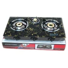 Chinese style products marble top glass 3 burner gas stove table top cooktop gas cooker