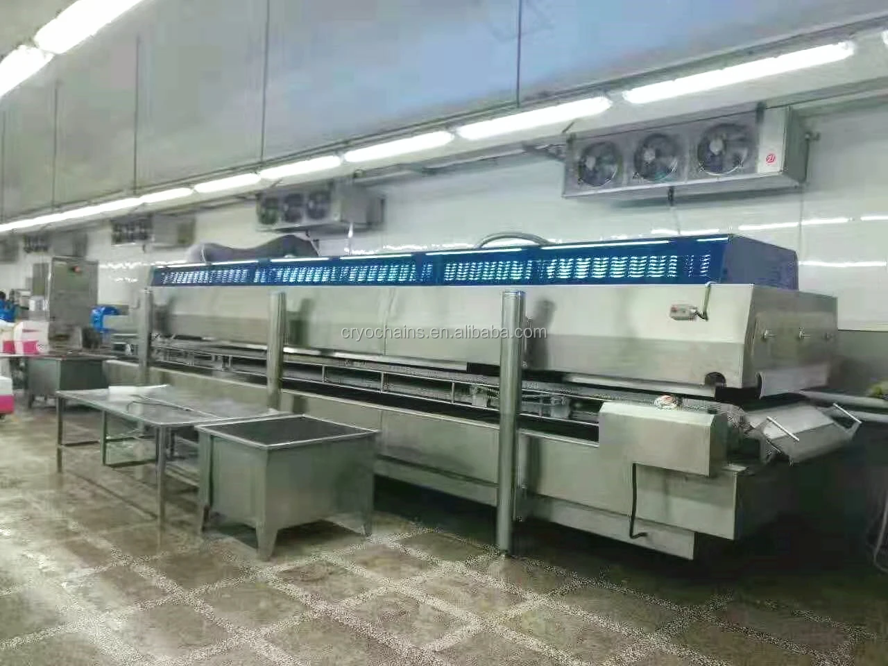 Equipment Small Quick Freezer, PLC, 380V, 13KW - detail 38
