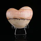 Wholesale Natural Rhodochrosite Crystal Quartz Raw Crystal Heart For Crystal