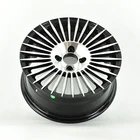 Wheel Car Wheels Wheel Car Wheel 680 Hot 15 16 Inch Hot Aluminum Alloy Wheel Black Machine Face Aftermarket Car Wheels