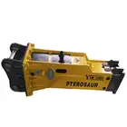 YANTAI KOREAN silence type hydraulic demolition hammer breaker stone and spare parts and seal kits