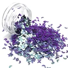 2019 Powder Christmas Shape Polyester Pieces Moon Glitter