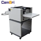 CB350A automatic air suction paper feeding creasing and perforating machine
