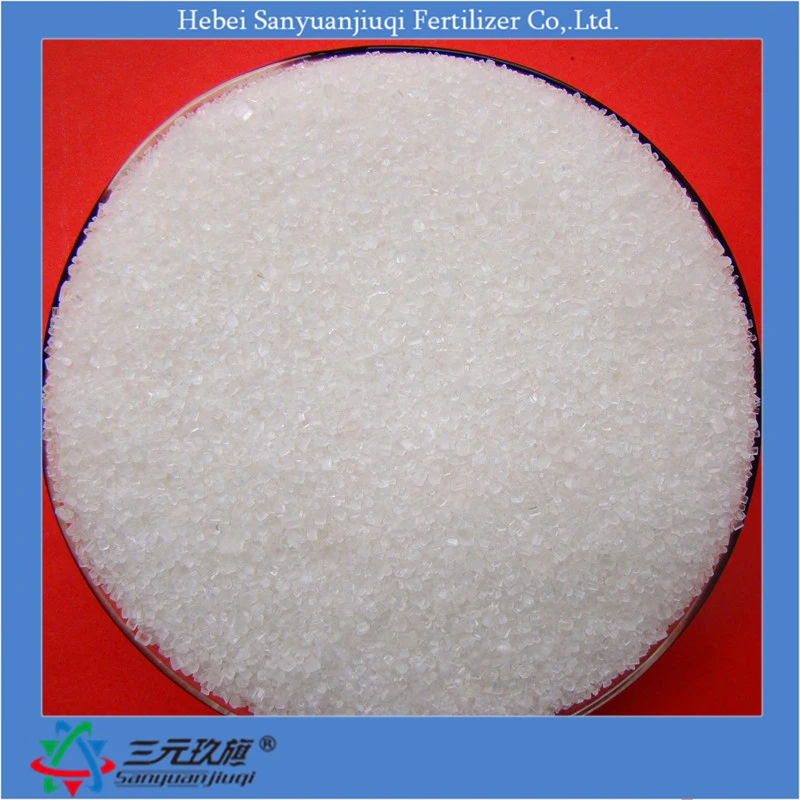 Ammonium Sulphate Nitrogen 21% for Agriculture Use Quick Release Nutrient Manufacturer in China