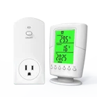 Wireless Temperature Controller Sensor Switch with 120V 18000W Outlet Remote Control for Floor Heating