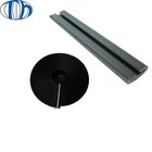 universal auto front lip bumper spoiler rubber seal strip for protective