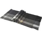 BLUE PHOENIX cashmere scarf tartan plaid thick winter long hijab wholesale