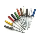 Factory Price different Colors Open End Dome Head and Flat countersunk head Aluminum/Steel Pop Blind Rivet