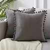 Ready Made Polyester Soft Velvet Pillow Cushion Case Indoor Couch Bed Throw Pillow Cover