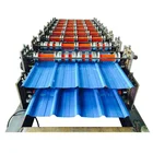 Tile Making Machinery For Wall Double Layer Roof Machine Rollformers Metal Roofing Corrugated Steel Sheet Panel