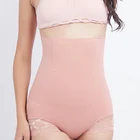 High quality ladies triangle belly briefs high waist belly pants corset postpartum hip lace body shaping pants