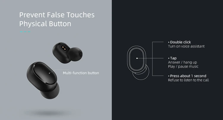 Best selling Waterproof mini xiaomi mi twins ear buds bluetooth tws true wireless earphone earbuds - ANKUX.COM
