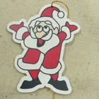 Creative Design Wood Craft Santa Claus Angel Wooden Pendants Ornaments Christmas Party Decorations Tree Ornaments Gift